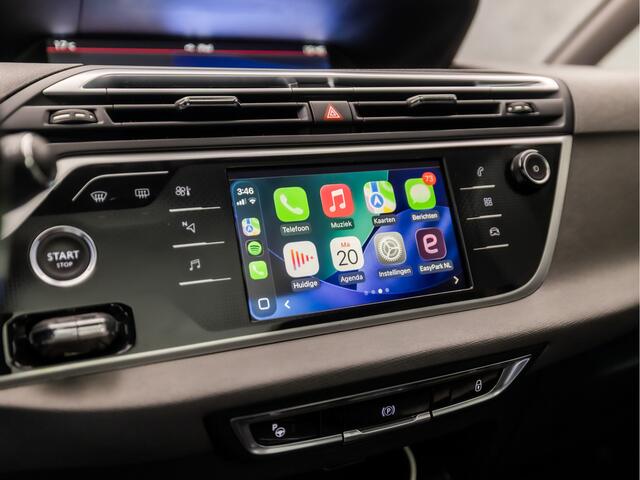 Citroen C4 PICASSO 1.2 PureTech Sport Automaat (PANORAMADAK, APPLE CARPLAY, GROOT NAVI, CAMERA, KEYLESS, SPORTSTOELEN, GETINT GLAS, TREKHAAK, LM VELGEN, LED KOPLAMPEN, NIEUWE APK, NIEUWSTAAT)