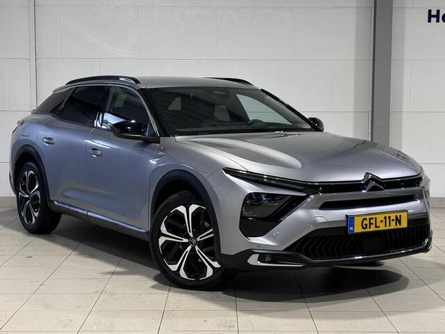 Citroen C5 X Shine 1.2 PureTech 130pk EAT8 AUTOMAAT | NAVI | LEDER | DAKRAILS | ADAPTIVE CRUISE | KEYLESS | CAMERA | 19" LM-VELGEN | STOEL + STUUR + VOORRUITVERW. | CLIMA
