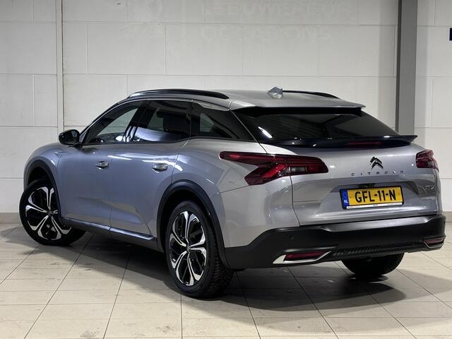 Citroen C5 X Shine 1.2 PureTech 130pk EAT8 AUTOMAAT | NAVI | LEDER | DAKRAILS | ADAPTIVE CRUISE | KEYLESS | CAMERA | 19" LM-VELGEN | STOEL + STUUR + VOORRUITVERW. | CLIMA