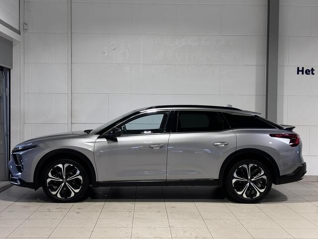Citroen C5 X Shine 1.2 PureTech 130pk EAT8 AUTOMAAT | NAVI | LEDER | DAKRAILS | ADAPTIVE CRUISE | KEYLESS | CAMERA | 19" LM-VELGEN | STOEL + STUUR + VOORRUITVERW. | CLIMA