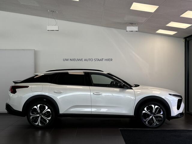 Citroen C5 X Shine 1.2 PureTech 130pk EAT8 AUTOMAAT | NAVI | LEDER | DAKRAILS | ADAPTIVE CRUISE | KEYLESS | CAMERA | 19" LM-VELGEN | STOEL + STUUR + VOORRUITVERW. | CLIMA |