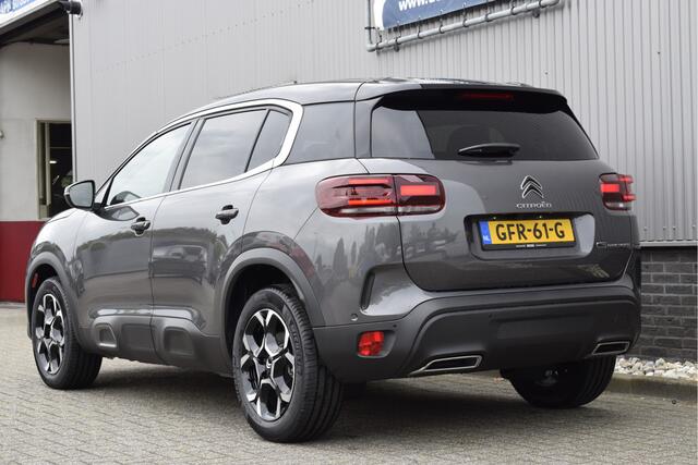 Citroen C5 Aircross 1.2 Hybrid Plus Elek. achterklep, Half leder, Carplay, 360* camera,