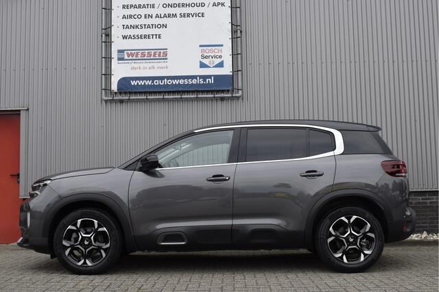 Citroen C5 Aircross 1.2 Hybrid Plus Elek. achterklep, Half leder, Carplay, 360* camera,