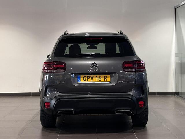 Citroen C5 Aircross SUV Shine Pack 1.6 PHEV Hybrid 225pk ë-EAT8 AUTOMAAT | TWO-TONE! | SCHUIF/KANTELDAK | 360° CAMERA | NAVI | LEDER | STOELVERW. | ADAPTIVE CRUISE | KEYLESS ENTRY | DAB+