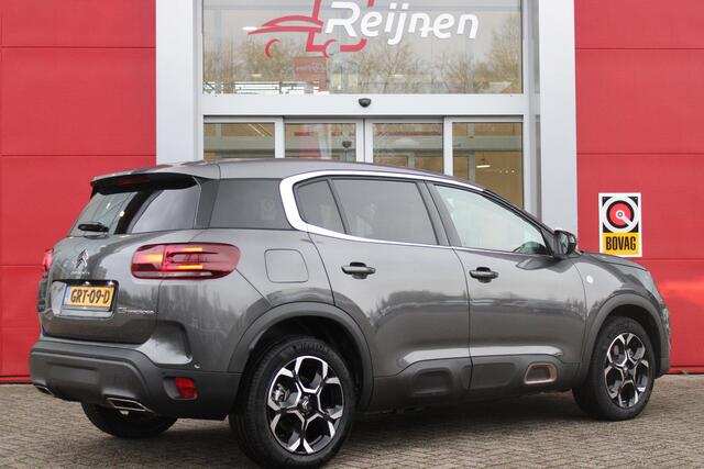 Citroen C5 Aircross 1.6 225PK PLUG-IN HYBRID C-SERIES | NAVIGATIE | ACHTERUITRIJ CAMERA | DODEHOEKDETECTIE | APPLE CARPLAY/ANDROID AUTO | CLIMATE CONTROL | DAB RADIO | CRUISE CONTROL | VERSTELBARE ACHTERSTOELEN | LANE-ASSIST | NIEUWE AUTO! |