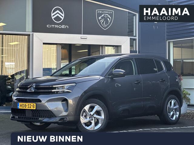Citroen C5 Aircross 1.2 Hybrid 136pk Plus | Stoelverwarming | Comfort Stoelen | Apple Carplay/Android Auto | Climate Control | Navigatie | Full LED | Keyless Entry/Start | DAB | LM velgen |