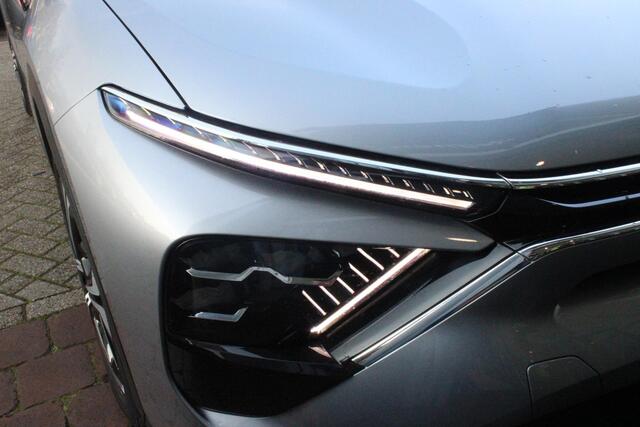 Citroen C5 X 1.6 Plug-in Hybrid 225PK MAX | ELEKTRISCH BEDIENBARE VOORSTOELEN | HEAD UP DISPLAY | STOEL/STUUR VERWARMING | ADAPTIVE CRUISE CONTROL | LED KOPLAMPEN | DRAADLOZE APPLE CARPLAY/ANDROID AUTO | 19" LICHTMETALEN VELGEN | ALL SEASON BANDEN | DRAADLOZE TELEFO
