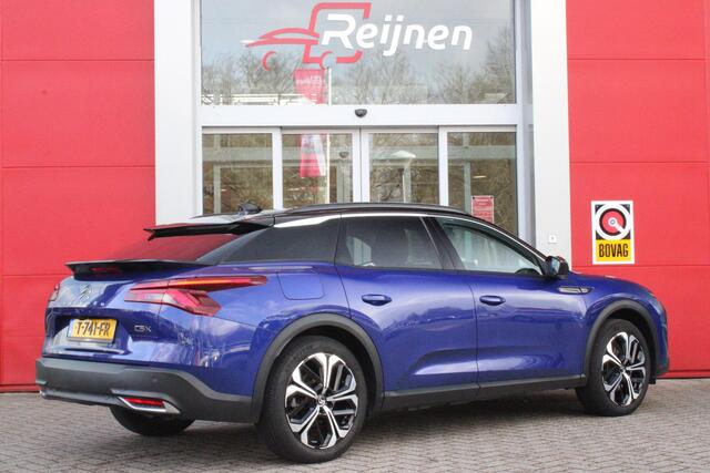 Citroen C5 X 1.6 Plug-in 225PK Hybrid BUSINESS PLUS | HEAD UP DISPLAY | ELEKTRISCH BEDIENBARE VOORSTOELEN MET GEHEUGENFUNSCTIE | KEYLESS ENTRY/START | ACHTERUITRIJ CAMERA | LEDEREN BEKLEDING | AFNEEMBARE TREKHAAK | DODEHOEK DETECTIE | STOEL/STUUR VERWARMING | DRAADL