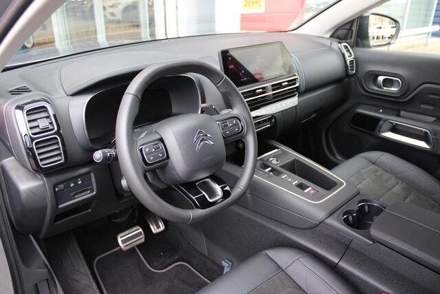 Citroen C5 Aircross 1.2 136PK AUTOMAAT Hybrid ë-SERIES | ELEKTRISCH BEDIENBARE BESTUURDERSSTOEL | APPLE CARPLAY/ANDROID AUTO | NAVIGATIE | FULL LED KOPLAMPEN | CLIMATE CONTROL | DAB+ RADIO | 19" LICHTMETALEN VELGEN | KEYLESS ENTRY/START | DODEHOEK DETECTIE | ADAPTIV