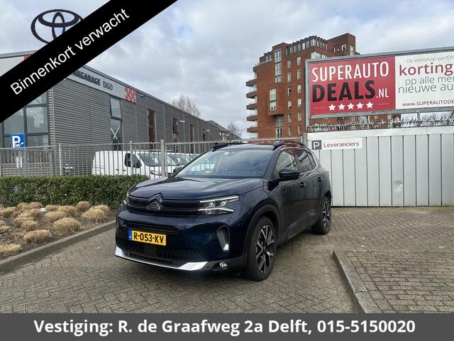 Citroen C5 Aircross 1.6 Plug-in Hybrid Shine 225PK | Stoelverwaming | Adaptief Cruise Control | Dodehoek Detectie | Parkeersensoren voor & achter |