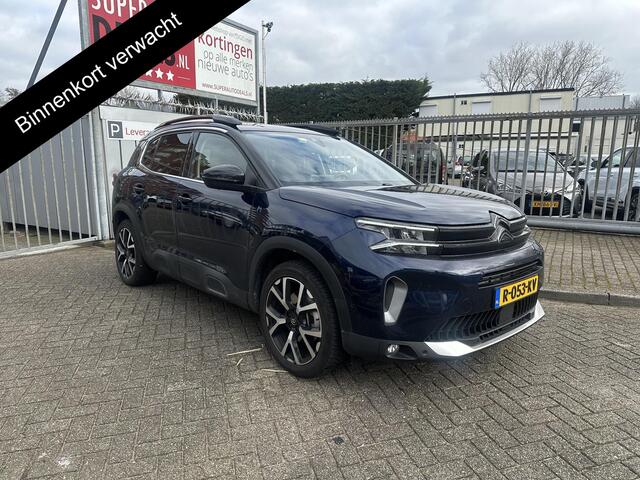 Citroen C5 Aircross 1.6 Plug-in Hybrid Shine 225PK | Stoelverwaming | Adaptief Cruise Control | Dodehoek Detectie | Parkeersensoren voor & achter |