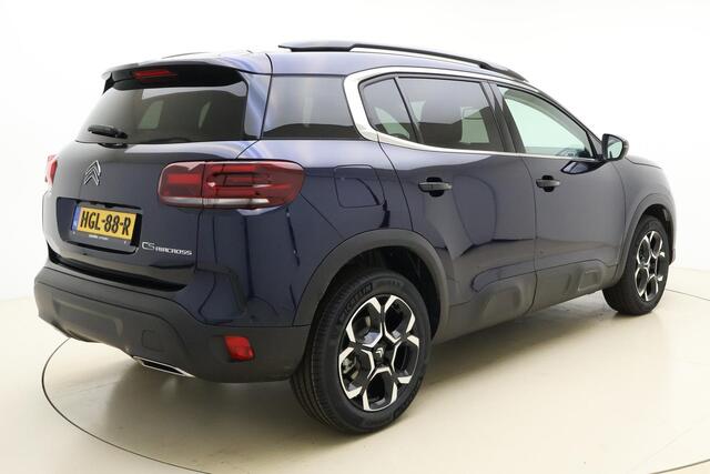 Citroen C5 Aircross 1.2 Hybrid Max 136 PK | 8-Traps Automaat | Camera | Mirror Screen | Airco | Cruise Control | Stoelverwarming | Dodehoek detectie | Nieuw uit voorraad