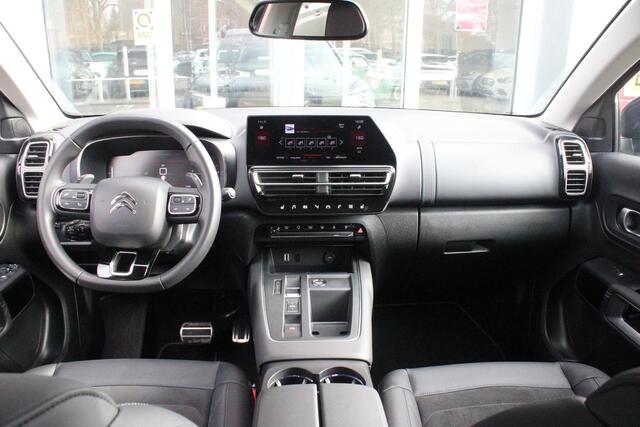 Citroen C5 Aircross 1.2 136PK AUTOMAAT Hybrid ë-SERIES | ELEKTRISCH BEDIENBARE BESTUURDERSSTOEL | APPLE CARPLAY/ANDROID AUTO | NAVIGATIE | FULL LED KOPLAMPEN | CLIMATE CONTROL | DAB+ RADIO | 19" LICHTMETALEN VELGEN | KEYLESS ENTRY/START | DODEHOEK DETECTIE | ADAPTIV