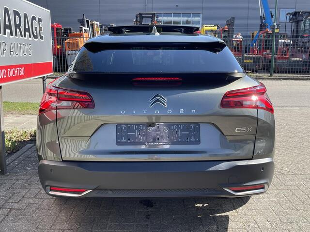 Citroen C5 X 1.6 Plug-in Hybrid Shine 19''/Panoramadak/Leder + memory/Dodehoek/Head-up display/Keyless/Stuur+stoelverwarming/Voorruitverwarming/DAB+/Camera