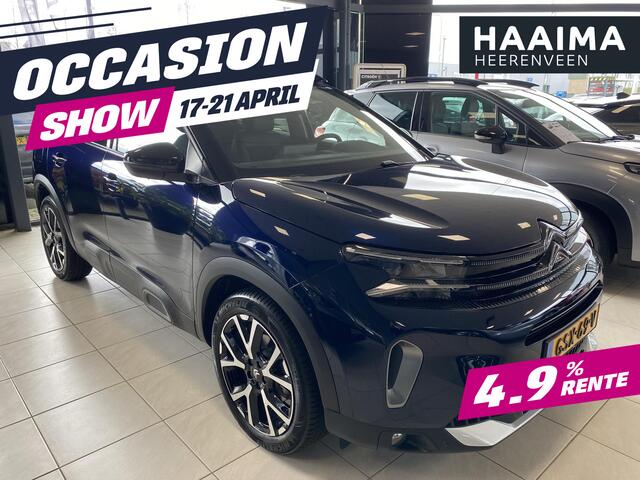 Citroen C5 Aircross 1.2 Hybrid 136 Max | Navigatie | Adapt. cruise | Panoramadak | Elektr. achterklep | Camera | Apple Carplay/Android Auto