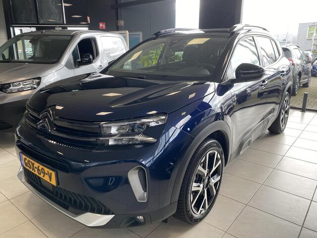 Citroen C5 Aircross 1.2 Hybrid 136 Max | Navigatie | Adapt. cruise | Panoramadak | Elektr. achterklep | Camera | Apple Carplay/Android Auto