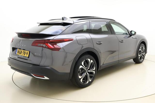 Citroen C5 X 1.6 Plug-in Hybrid 225 Max | Comfort stoelen/onderstel | Elektr. achterklep | Elektr. panoramadak | Stoelverw./koeling | Elektr. stoelen+geheugen | Head-up display | Leer/Alcantara