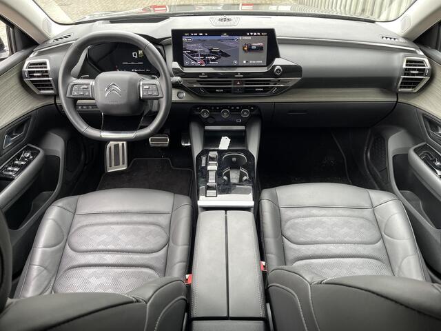 Citroen C5 X 1.6 Plug-in Hybrid Shine 19''/Leder + memory/Elektrische klep/Dodehoek/Head-up display/Keyless/Stuur+stoelverwarming/Voorruitverwarming/DAB+/Camera