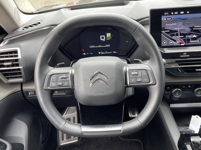 Citroen C5 X 1.6 Plug-in Hybrid Shine 19''/Leder + memory/Elektrische klep/Dodehoek/Head-up display/Keyless/Stuur+stoelverwarming/Voorruitverwarming/DAB+/Camera