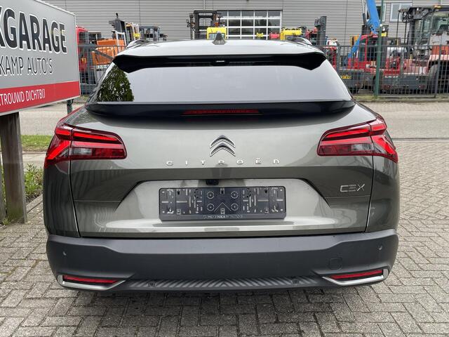 Citroen C5 X 1.6 Plug-in Hybrid Shine 19''/Leder + memory/Elektrische klep/Dodehoek/Head-up display/Keyless/Stuur+stoelverwarming/Voorruitverwarming/DAB+/Camera