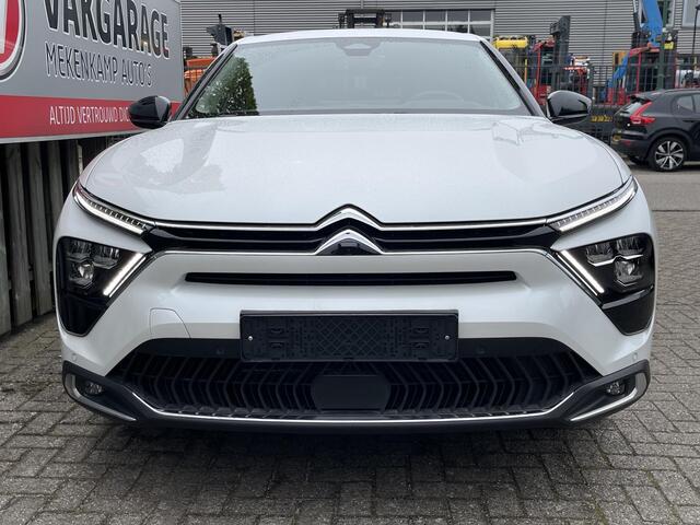 Citroen C5 X 1.6 Plug-in Hybrid Shine 19''/Leder + memory/Elektrische klep/Dodehoek/Head-up display/Keyless/Stuur+stoelverwarming/Voorruitverwarming/DAB+/Camera