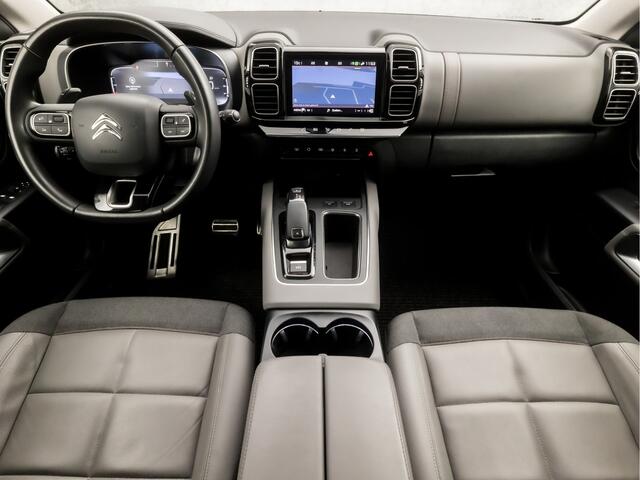 Citroen C5 Aircross 1.2 PureTech Shine Automaat (APPLE CARPLAY, GROOT NAVI, VIRTUAL COCKPIT, LEDER, SPORTSTOELEN, 360 CAMERA, ADAPTIVE CRUISE, LED KOPLAMPEN, GETINT GLAS, NIEUWSTAAT)