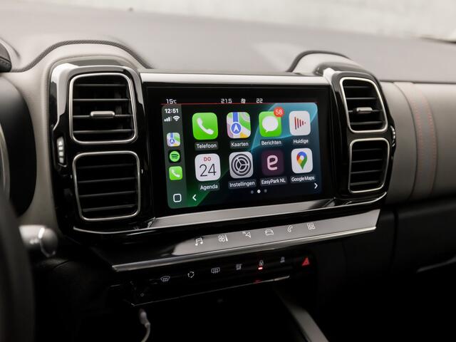 Citroen C5 Aircross 1.2 PureTech Shine Automaat (APPLE CARPLAY, GROOT NAVI, VIRTUAL COCKPIT, LEDER, SPORTSTOELEN, 360 CAMERA, ADAPTIVE CRUISE, LED KOPLAMPEN, GETINT GLAS, NIEUWSTAAT)