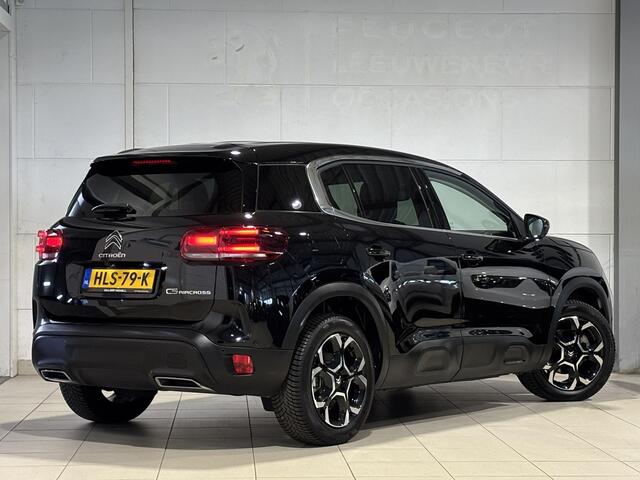 Citroen C5 Aircross Plus 1.2 Hybrid 136pk ë-DCS6 AUTOMAAT | ADAPTIVE CRUISE | ALCANTARA/LEDER | NAVI | KEYLESS ENTRY | CAMERA | ELEKTR. BESTUURDERSSTOEL | STOELVERW.