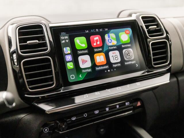 Citroen C5 Aircross 1.6 Plug-in Hybrid Shine 225Pk Automaat (APPLE CARPLAY, GROOT NAVI, 360 CAMERA, ADAPTIVE CRUISE, LEDER, SPORTSTOELEN, GETINT GLAS, LED KOPLAMPEN, ELEK ACHTERKLEP, NIEUWE APK, NIEUWSTAAT)