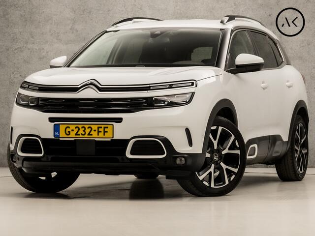 Citroen C5 Aircross 1.2 PureTech Sport Deluxe (APPLE CARPLAY, GROOT NAVI, MEMORY SEATS, STOELVERWARMING, ADAPTIVE CRUISE, LEDER, ELEK ACHTERKLEP, KEYLESS, GETINT GLAS, NIEUWE APK, NIEUWSTAAT)