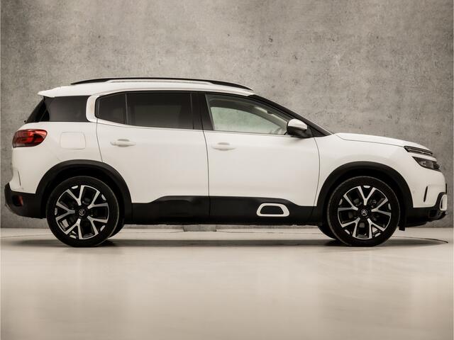 Citroen C5 Aircross 1.2 PureTech Sport Deluxe (APPLE CARPLAY, GROOT NAVI, MEMORY SEATS, STOELVERWARMING, ADAPTIVE CRUISE, LEDER, ELEK ACHTERKLEP, KEYLESS, GETINT GLAS, NIEUWE APK, NIEUWSTAAT)