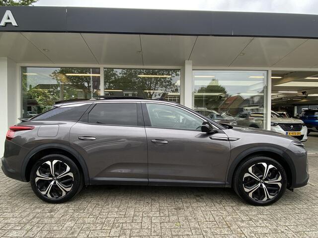 Citroen C5 X 1.6 Plug-in Hybrid Shine | Schuif-/kanteldak | Memoryfunctie op stoel | Camera 360 graden | Head-up | Elektr. achterklep | Active PHC vering | Comfort Seats | Stoelverwarming