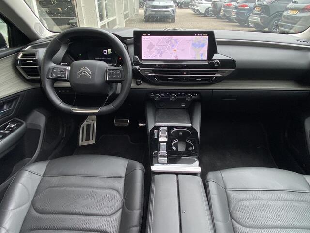 Citroen C5 X 1.6 Plug-in Hybrid Shine | Schuif-/kanteldak | Memoryfunctie op stoel | Camera 360 graden | Head-up | Elektr. achterklep | Active PHC vering | Comfort Seats | Stoelverwarming