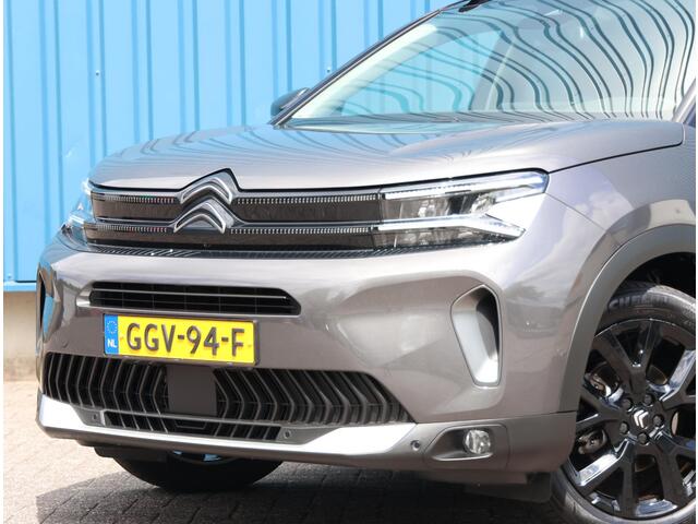 Citroen C5 Aircross 1.2 136PK Hybrid ë-Series | AppleCarPlay/AndroidAuto | Alcantara/Lederen Bekleding | Cruise Control | Camera | Navigatie | Keyless Start | FULL LED | Stoelverwarming | Privacy Glass | Isofix |