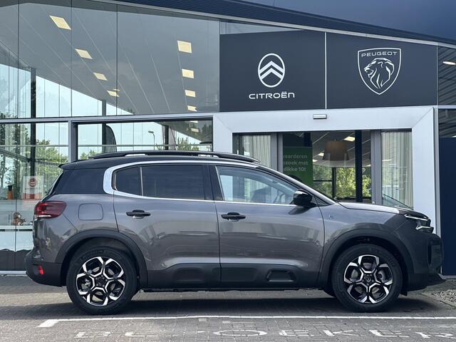 Citroen C5 Aircross 1.6 Plug-in Hybrid 225pk Max | Panoramadak | Elektrische kofferbak | Comfort Stoelen | PHC veringsysteem | Full LED | Climate Controle | Stoelverwarming | Adaptive Cruise Control | Apple Carplay/Andoird Auto | Parkeercamera/-sensoren | Keyless En