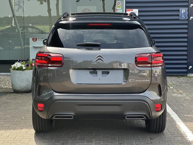 Citroen C5 Aircross 1.6 Plug-in Hybrid 225pk Max | Panoramadak | Elektrische kofferbak | Comfort Stoelen | PHC veringsysteem | Full LED | Climate Controle | Stoelverwarming | Adaptive Cruise Control | Apple Carplay/Andoird Auto | Parkeercamera/-sensoren | Keyless En