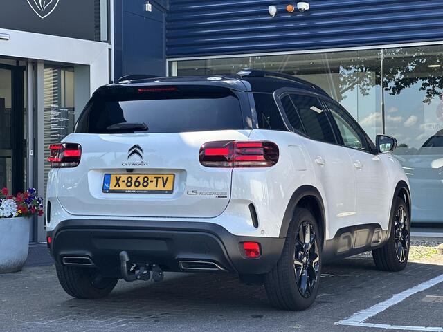 Citroen C5 Aircross 1.2 Hybrid 136 ë-Series | Trekhaak | Comfort Stoelen | Navigatie | Climate Control | Cruise Control | Full LED | Parkeercamera/-sensoren | DAB | Keyless Entry/Start | PHC vering |