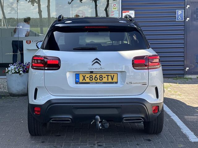 Citroen C5 Aircross 1.2 Hybrid 136 ë-Series | Trekhaak | Comfort Stoelen | Navigatie | Climate Control | Cruise Control | Full LED | Parkeercamera/-sensoren | DAB | Keyless Entry/Start | PHC vering |