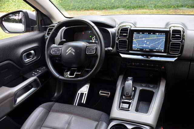 Citroen C5 Aircross 1.2 PureTech Shine Navi/Pdc/Ecc/Achteruitrijcamera/Stoelverwarming/Trekhaak met afneembare kogel/Volledig digitaal instrumentenpaneel