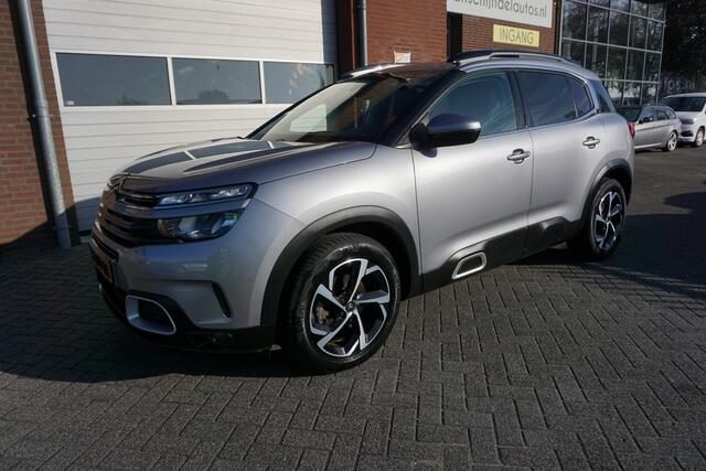 Citroen C5 Aircross 1.2 PURETECH 131PK AUTOMAAT SHINE 5P 5STOELEN CAMERA 18INCH 1/2LEDER ANDROID/APPLECARPLAY NAVI DIGITALE COCKPIT LED PARKEERSENSOREN V+A ECC AIRCO CRUISECONTROL BLUETOOTH KEYLESS ENZ...