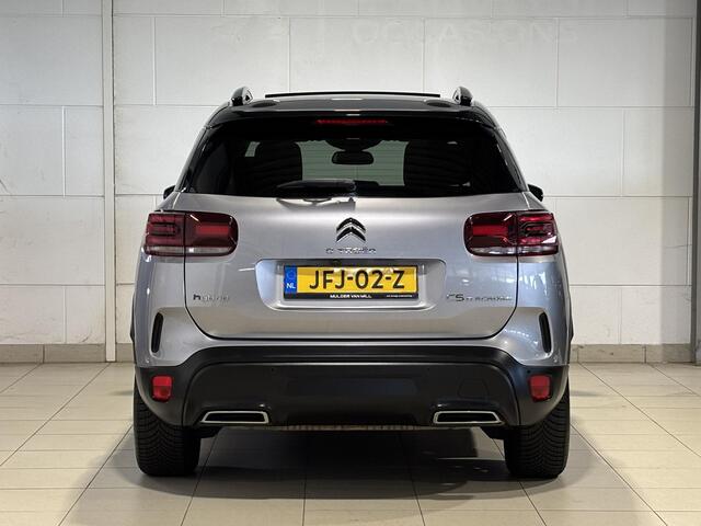 Citroen C5 Aircross Shine 1.6 HYbrid PHEV 225pk e-EAT8 | TWO-TONE! | SCHUIF/KANTELDAK | ADAPTIVE CRUISE | 360° CAMERA | PARK ASSIST | LEDER | KEYLESS ENTRY | ALL-SEASONBANDEN