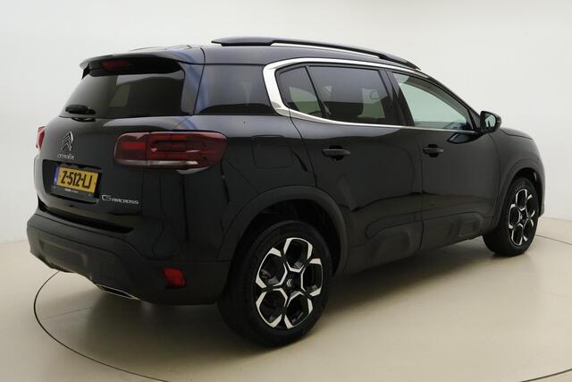 Citroen C5 Aircross 1.2 Hybrid 136pk Plus | Adaptive Cruise Control | Climate Control | Apple Carplay/Android Auto | Parkeercamera/-sensoren | Dodehoekdetectie | Comfort Seats | Alcantara | PHC onderstel | Full LED |
