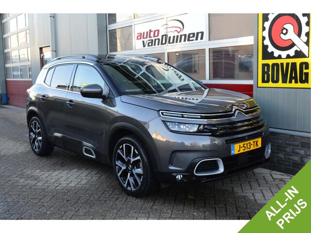 Citroen C5 Aircross 1.2 PureTech Business Plus O.a: Afn Haak, ACC, Stoelverw, Clima, Camera, Etc. All-in prijs!