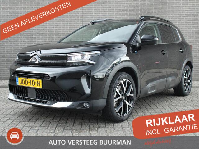 Citroen C5 Aircross 1.6 Plug-in Hybrid 225 Shine Automaat, Lederen bekleding, Navigatie, Applecarpl./Andr. Auto, Dodehoek detectie, CruiseControl