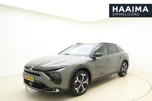 Citroen C5 X 1.6 Plug-in Hybrid 225 Shine Automaat | Navigatie | Stoel & Stuurverwarming | Keyless | Lederen bekleding | Dakrails | Extra getint glas | Camera