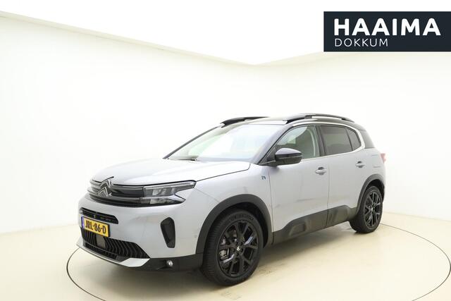 Citroen C5 Aircross 1.6 Plug-in Hybrid 180 Max | Schuif-/kanteldak | Adaptieve Cruise | 360gr Camera | Keyless Entry | Elektr. achterklep | PHC Vering | Comfort Seats