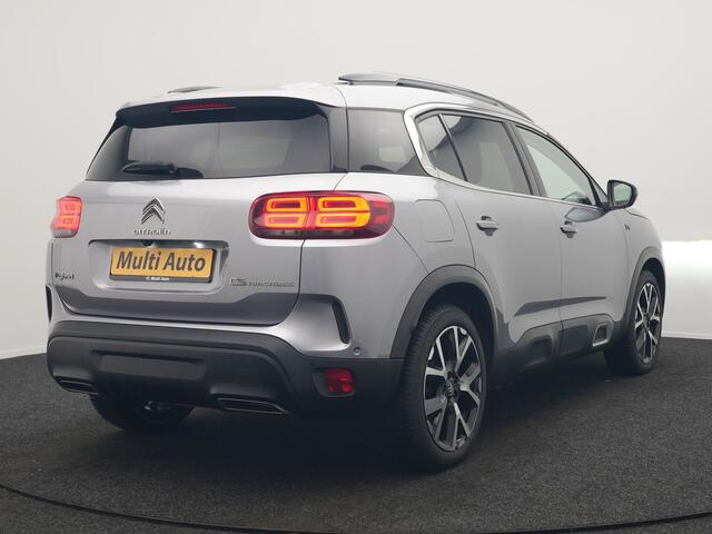Citroen C5 Aircross 1.6 Shine Plug In Hybrid 225pk Dealer O.H PHEV | Panodak | 360 Camera | Adaptive Cruise | Lederen Comfortstoelen Verwarmd | Blis | Navigatie | Apple Carplay | Virtual | DAB | 19" L.M. |