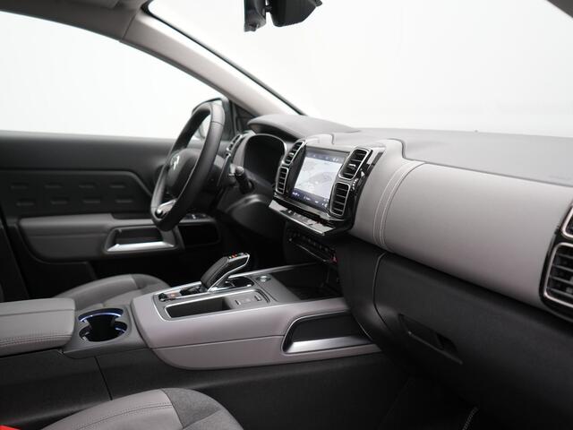 Citroen C5 Aircross 1.6 Shine Plug In Hybrid 225pk Dealer O.H PHEV | Panodak | 360 Camera | Adaptive Cruise | Lederen Comfortstoelen Verwarmd | Blis | Navigatie | Apple Carplay | Virtual | DAB | 19" L.M. |