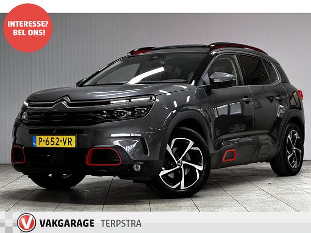 Citroen C5 Aircross 1.2 PureTech Business/ D-Riem verv: 68.000 KM!/ Virtual Cockpit/ LED Koplampen/ Keyless/ 18'' LMV/ 360° Camera/ Voorruiverw./ Dode-Hoek DET./ Apple + Android/ Stoelverw./ Open Pano-Dak/ PDC V+A/ Extra getint glas.