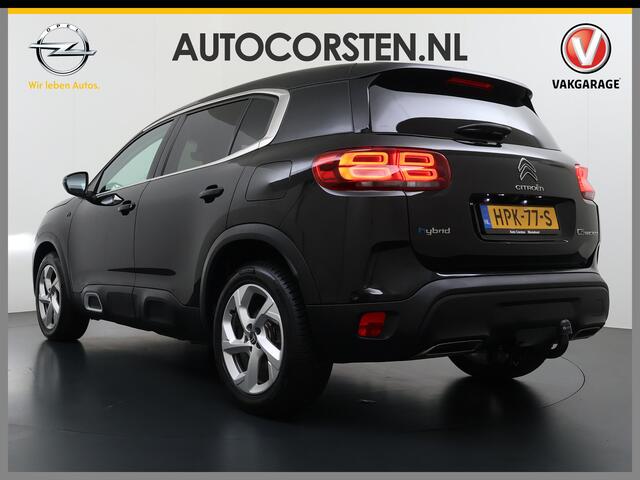 Citroen C5 Aircross 1.6T Plug-in Hybrid 225PK Automaat Trekhaak 360°Camera Apple Carplay Android Auto Navi Ecc Cruise Control Pdc Feel Led Lmv 18" DAB+ Isofix Privacy Glas Bluetooth 1.300KG Trekgewicht